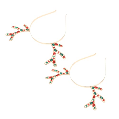 Homoyoyo 2 Stück Süßes Rentiergeweih Stirnband Weihnachtsaccessoires Haarschmuck Für Die Braut Rentierhörner Haarband Süßes Hirschgeweih Stirnband Kleines Hirschgeweih Homoyoyo 2 Stück Süßes Rentiergeweih Stirnband Weihnachtsaccessoires Haarschmuck Für Die Braut Rentierhörner Haarband Süßes Hirschgeweih Stirnband Kleines Hirschgeweih von Homoyoyo