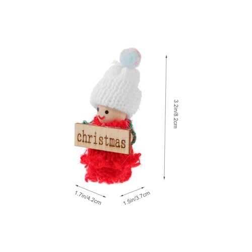 Homoyoyo 2 Stück Teiliges Mini Puppenhaus Zubehör mit Festlichen Stoffpuppen Weihnachtsdeko Figuren für DIY Weihnachtsbaum Kleine Puppenhaus Anhänger Farblich Variierende Homoyoyo 2 Stück Teiliges Mini Puppenhaus Zubehör mit Festlichen Stoffpuppen Weihnachtsdeko Figuren für DIY Weihnachtsbaum Kleine Puppenhaus Anhänger Farblich Variierende von Homoyoyo