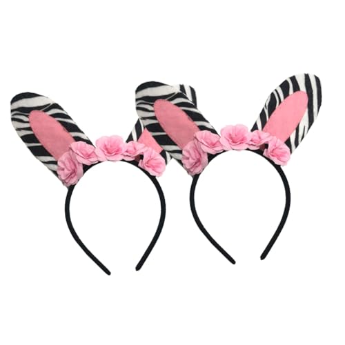Homoyoyo 2 Stück Teiliges Zebra Ohr Haarreifen Party Haarschmuck Accessoire Langlebig und Praktisch Chic für Kostüm Maskerade Thematische Feiern für Mädchen und Damen Homoyoyo 2 Stück Teiliges Zebra Ohr Haarreifen Party Haarschmuck Accessoire Langlebig und Praktisch Chic für Kostüm Maskerade Thematische Feiern für Mädchen und Damen von Homoyoyo