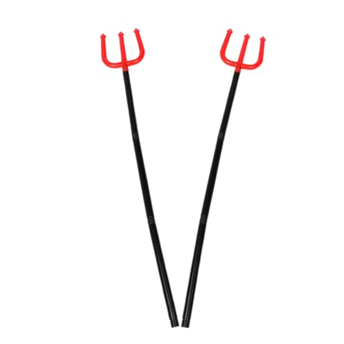 Homoyoyo 2 Stück Verkleidungsrequisiten Halloween Heugabel Rote Küchendekoration Und Zubehör Dämonenschwanz Halloween Kostüm Dämonen Heugabel Küchengabel Kleid Cosplay Homoyoyo 2 Stück Verkleidungsrequisiten Halloween Heugabel Rote Küchendekoration Und Zubehör Dämonenschwanz Halloween Kostüm Dämonen Heugabel Küchengabel Kleid Cosplay von Homoyoyo