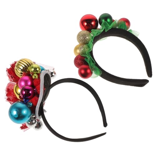 Homoyoyo 2 Stück Weihnachts Haarreifen mit Glocken Festliche Kopfbedeckung für Neujahrspartys und Weihnachtsfeiern Vielseitig Einsetzbar für Kostümpartys und Feiern Homoyoyo 2 Stück Weihnachts Haarreifen mit Glocken Festliche Kopfbedeckung für Neujahrspartys und Weihnachtsfeiern Vielseitig Einsetzbar für Kostümpartys und Feiern von Homoyoyo