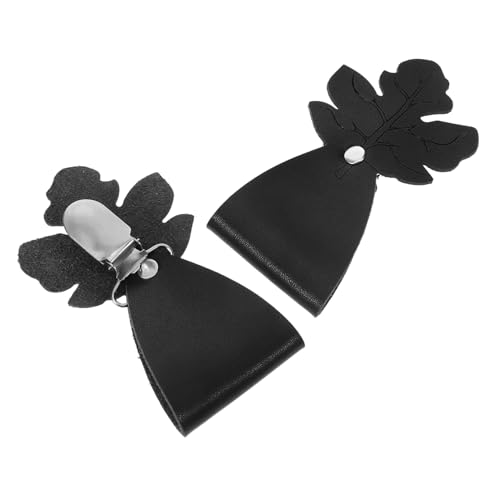 Homoyoyo 2 Stück mittelalterlicher Rock mit Gürtel Mittelalterlicher Rockaufzug Mittelalterliches Blattgürtel Zubehör Wanderung Perlen Mittelalterlicher Gürtel für Cosplay-Kostüme Pu Black von Homoyoyo