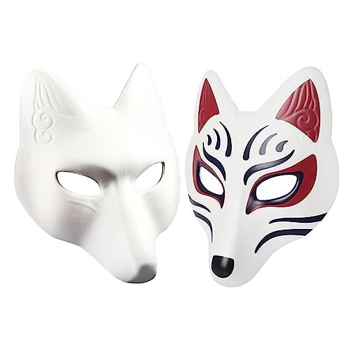 Homoyoyo 2stücke Fuchsmaske Unbemalte Masken Für Karneval Halloween Partys Kreative Masken Zum Bemalen Vollgesichtsmaske Für Bastelprojekte Und Festlichkeiten Homoyoyo 2stücke Fuchsmaske Unbemalte Masken Für Karneval Halloween Partys Kreative Masken Zum Bemalen Vollgesichtsmaske Für Bastelprojekte Und Festlichkeiten von Homoyoyo