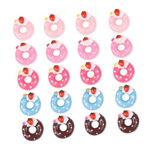 Homoyoyo 20 Stück DIY Donut Zubehör – Süße Harz Donut Charms - Flatback Dessert Dekoration - Kawaii Süßigkeiten Perlen Für Bastelprojekte Aus Hochwertigem Kunststoff Ideal Für Scrapbooking Homoyoyo 20 Stück DIY Donut Zubehör – Süße Harz Donut Charms - Flatback Dessert Dekoration - Kawaii Süßigkeiten Perlen Für Bastelprojekte Aus Hochwertigem Kunststoff Ideal Für Scrapbooking von Homoyoyo