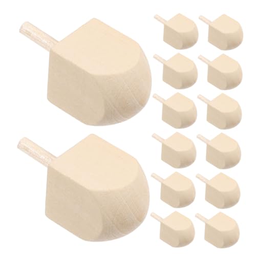 Homoyoyo 20 Stück Holz Dreidel Unbemalt für Chanukka Handgefertigte Stabile Holz mit Griff für DIY Bastelprojekte Familienaktivitäten und Festliche Dekoration Homoyoyo 20 Stück Holz Dreidel Unbemalt für Chanukka Handgefertigte Stabile Holz mit Griff für DIY Bastelprojekte Familienaktivitäten und Festliche Dekoration von Homoyoyo