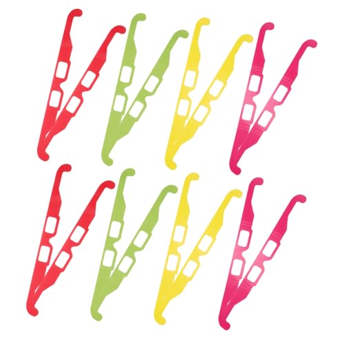 Homoyoyo 20 Stück Regenbogen-diffraktionsbrillen Faltbarem Rahmen Spezieller Lichteffekt für Festival Party und Weihnachtsbeleuchtung Leicht und Komfortabel für Nachtveranstaltungen Homoyoyo 20 Stück Regenbogen-diffraktionsbrillen Faltbarem Rahmen Spezieller Lichteffekt für Festival Party und Weihnachtsbeleuchtung Leicht und Komfortabel für Nachtveranstaltungen von Homoyoyo