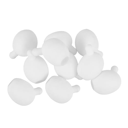 Homoyoyo 20 Stück Teiliges Squeeze Toy Zubehör mit Weißen Silikon für DIY Seifenblasen Austauschbare Blaseneinsätze für Kreative Bastelprojekte und Kinderunterhaltung Homoyoyo 20 Stück Teiliges Squeeze Toy Zubehör mit Weißen Silikon für DIY Seifenblasen Austauschbare Blaseneinsätze für Kreative Bastelprojekte und Kinderunterhaltung von Homoyoyo