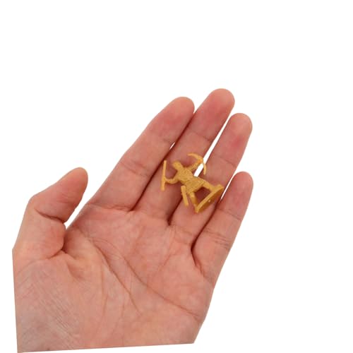 Homoyoyo 200 Stück Mini Mittelalter Soldaten Figuren Kunststoff Army Figures Spielset für Rollenspiel und Historische Sammler von Homoyoyo