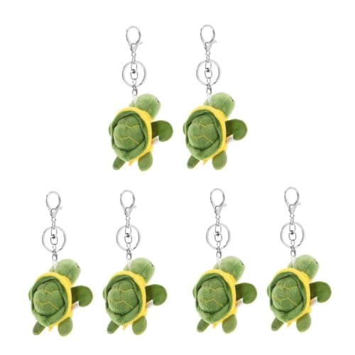 Homoyoyo 2er Set Mini-Schildkröten Schlüsselanhänger – Grüne Stofftier-Dekoration Für Taschen Ideal Als Geburtstagsgeschenk Oder Für Meerliebhaber Niedlich Und Praktisch von Homoyoyo