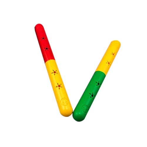 Homoyoyo 2er Set Staffelstäbe Für – 35 cm Lange Turnstangen in Zufälligen Farben - Ideal Für Sport - Tanz Und Gymnastikspiele Perfekt Für Schulwettbewerbe Und Freizeitaktivitäten von Homoyoyo