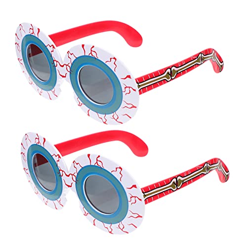 Homoyoyo 2stücke Halloween-stil Sonnenbrillen Lustige Partybrille Für Kostüme Mit Witzigem Design Für Halloween-feiern Für Freunde Und Familie Homoyoyo 2stücke Halloween-stil Sonnenbrillen Lustige Partybrille Für Kostüme Mit Witzigem Design Für Halloween-feiern Für Freunde Und Familie von Homoyoyo