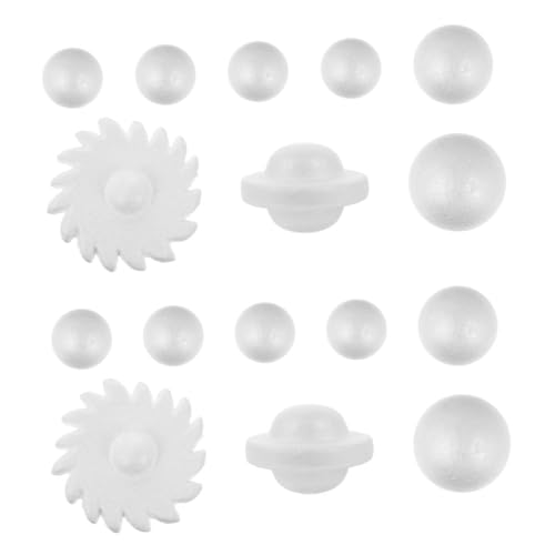 Homoyoyo 3 Sätze DIY Solar System Bastelset mit Unbemalten Schaumstoffkugeln Kreative Modellbau Deko für Kunstprojekte und Handarbeit zum Bemalen und Gestalten Homoyoyo 3 Sätze DIY Solar System Bastelset mit Unbemalten Schaumstoffkugeln Kreative Modellbau Deko für Kunstprojekte und Handarbeit zum Bemalen und Gestalten von Homoyoyo