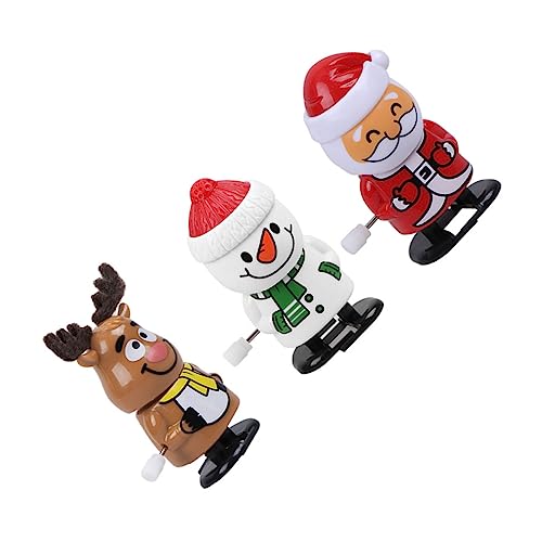 Homoyoyo 3 Stück Aufziehspielzeug Weihnachtsmann Figuren – Wackelfiguren Mit Rentier Und Schneemann Für Festliche Weihnachten Deko - Ideal Für Und Als Zur Weihnachtszeit Homoyoyo 3 Stück Aufziehspielzeug Weihnachtsmann Figuren – Wackelfiguren Mit Rentier Und Schneemann Für Festliche Weihnachten Deko - Ideal Für Und Als Zur Weihnachtszeit von Homoyoyo