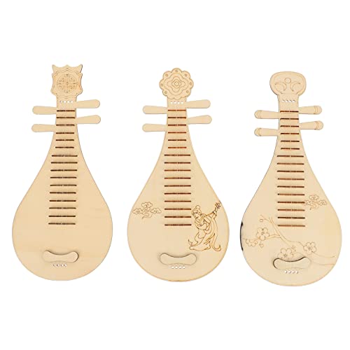 Homoyoyo 3 Stück DIY -holzpipa -Set Kinderlaute Laute Spielzeuglauteinstrument Laute Instrument Laute -instrumentenspielzeug Laute Chinesisches Instrument Homoyoyo 3 Stück DIY -holzpipa -Set Kinderlaute Laute Spielzeuglauteinstrument Laute Instrument Laute -instrumentenspielzeug Laute Chinesisches Instrument von Homoyoyo