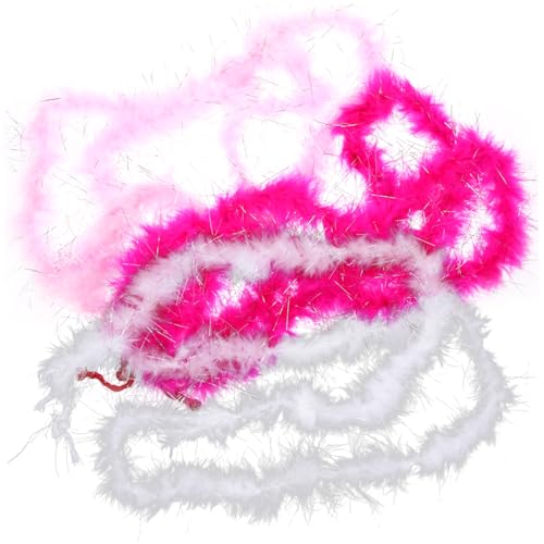 Homoyoyo 3 Stück Handgemachte Streifen Party Truthahn Boa Truthahn Federn Streifen Bunte Boas Halloween Grüne Truthahn Feder Boa Feder Boa Zum Basteln Rosa Boa Erwachsene Handwerk Truthahn Homoyoyo 3 Stück Handgemachte Streifen Party Truthahn Boa Truthahn Federn Streifen Bunte Boas Halloween Grüne Truthahn Feder Boa Feder Boa Zum Basteln Rosa Boa Erwachsene Handwerk Truthahn von Homoyoyo
