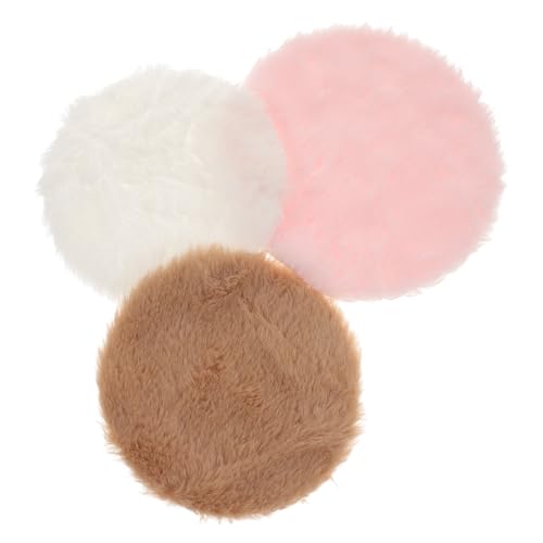 Homoyoyo 3 Stück Mini Karpet für Puppenhaus Flauschige Teppiche Realistische Dekoration für Wohnzimmer Schlafzimmer und Kreative Spielumgebungen Zufällige Farbe von Homoyoyo
