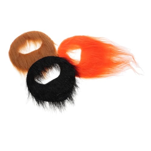 Homoyoyo 3 Stück Selbstklebender Realistischer Fake Schnurrbart Set aus Polyester für Halloween Fasching Kostümpartys und Cosplay Vielseitig Passend für Verschiedene Gesichtsformen Homoyoyo 3 Stück Selbstklebender Realistischer Fake Schnurrbart Set aus Polyester für Halloween Fasching Kostümpartys und Cosplay Vielseitig Passend für Verschiedene Gesichtsformen von Homoyoyo