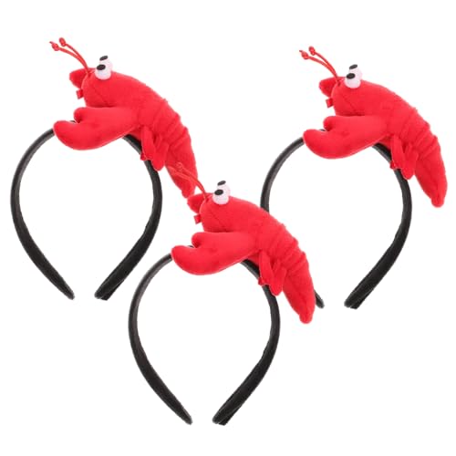 Homoyoyo 3 Stück Teiliges Haarreif Niedlichen Plüsch lobster ohren Festliches Party haarband Weiches Bequemes Stirnband für Einzigartige Fotos und Bunte Feiertagsdekoration Homoyoyo 3 Stück Teiliges Haarreif Niedlichen Plüsch lobster ohren Festliches Party haarband Weiches Bequemes Stirnband für Einzigartige Fotos und Bunte Feiertagsdekoration von Homoyoyo