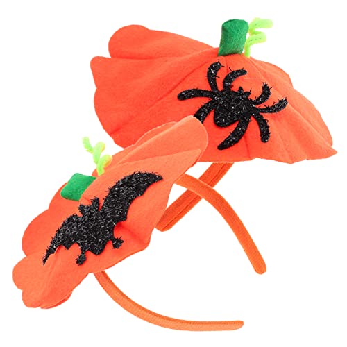 Homoyoyo 3 Stück Teiliges Halloween Haarreif Pumpkin Style Elastische Kürbis Haarbänder Zweigdesign Festlicher Haarschmuck für Erwachsene Halloween Party Accessoire Homoyoyo 3 Stück Teiliges Halloween Haarreif Pumpkin Style Elastische Kürbis Haarbänder Zweigdesign Festlicher Haarschmuck für Erwachsene Halloween Party Accessoire von Homoyoyo