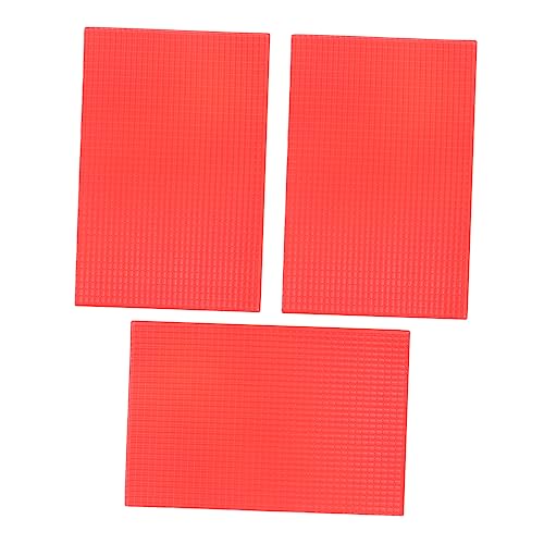 Homoyoyo 3 Stück Teiliges Rotes PVC Dachziegel Modell Realistische Miniatur Fliesen für DIY Sand Tisch Dekoration Langlebige Leichte Dachziegel für Micro Landschafts und Garten Schmuck Homoyoyo 3 Stück Teiliges Rotes PVC Dachziegel Modell Realistische Miniatur Fliesen für DIY Sand Tisch Dekoration Langlebige Leichte Dachziegel für Micro Landschafts und Garten Schmuck von Homoyoyo