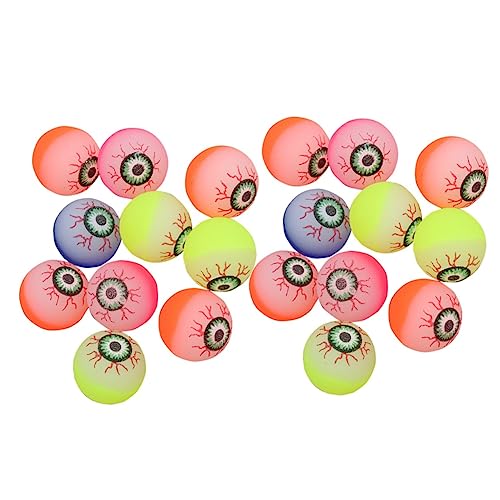 Homoyoyo 30 Stück Halloween Bouncy Balls Mit Gruseligen Augen – Bunte - Springende Halloween-Bälle Für Die Perfekte Party Dekoration Und Schaurigen Spaß Homoyoyo 30 Stück Halloween Bouncy Balls Mit Gruseligen Augen – Bunte - Springende Halloween-Bälle Für Die Perfekte Party Dekoration Und Schaurigen Spaß von Homoyoyo