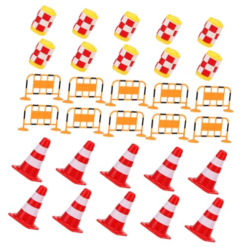 Homoyoyo 30 Stück Miniatur Pylonen Set - Warnkegel Für - Ideal Für Modellbau Eisenbahn Fußballtraining Und Als Verkehrssicherungsspielzeug Für Kreative Spiele Homoyoyo 30 Stück Miniatur Pylonen Set - Warnkegel Für - Ideal Für Modellbau Eisenbahn Fußballtraining Und Als Verkehrssicherungsspielzeug Für Kreative Spiele von Homoyoyo