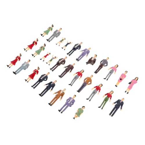 Homoyoyo 30 Stück Sandtisch-Charaktermodell Miniatur -Szenenfiguren Figuren für Puppenhaus Miniaturstatuenfiguren stehende Miniaturmodelle Miniaturmenschen Modelle Modelszene ABS-Kunststoff Homoyoyo 30 Stück Sandtisch-Charaktermodell Miniatur -Szenenfiguren Figuren für Puppenhaus Miniaturstatuenfiguren stehende Miniaturmodelle Miniaturmenschen Modelle Modelszene ABS-Kunststoff von Homoyoyo