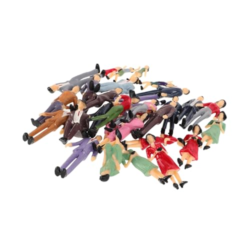 Homoyoyo 30 Stück Sandtisch-Charaktermodell realistische Menschenfigur stehende Minifiguren Miniaturszenenfiguren Miniaturfigurenornamente stehende Miniaturfiguren Modelszene ABS-Kunststoff Homoyoyo 30 Stück Sandtisch-Charaktermodell realistische Menschenfigur stehende Minifiguren Miniaturszenenfiguren Miniaturfigurenornamente stehende Miniaturfiguren Modelszene ABS-Kunststoff von Homoyoyo
