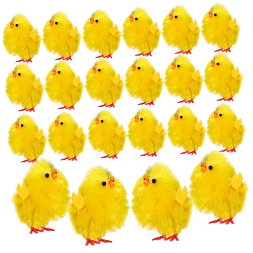 Homoyoyo 36 Stück Mini-Plüschhühner Figuren - Niedliche 4 Cm Kunststoff Dekorationen Für Ostern Partys Und Tischgestaltungen Ideale Kuchendekoration Und Homoyoyo 36 Stück Mini-Plüschhühner Figuren - Niedliche 4 Cm Kunststoff Dekorationen Für Ostern Partys Und Tischgestaltungen Ideale Kuchendekoration Und von Homoyoyo