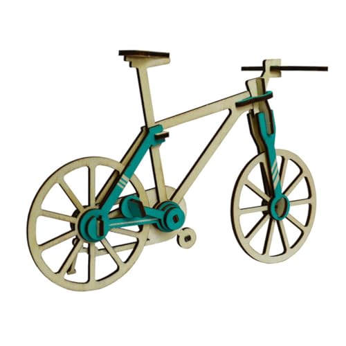 Homoyoyo 3D Holz Puzzle Fahrrad Modell – 3-teiliges Für Und Erwachsene - Pädagogisches Montagespielzeug Kreative Brain Teaser Aus Holz Ideal Für Puzzle von Homoyoyo