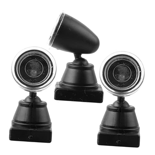 Homoyoyo 3Stücke Laternenmast Für Diorama Und Modellbau Spotlight Dekoration Für Garten Und Modellbau Zubehör Für Projekte von Homoyoyo