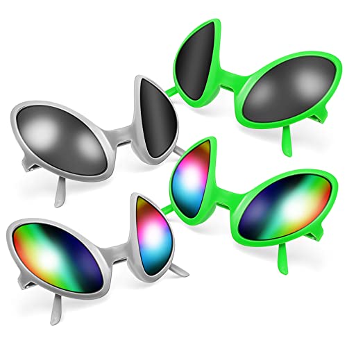 Homoyoyo 4 Stück Außerirdische Brille Neuheit Brille Alien-stirnband Roboter Brille Trendige Alien- Für Erwachsene Alien-mottoparty Lustige Jumbo- Abs Homoyoyo 4 Stück Außerirdische Brille Neuheit Brille Alien-stirnband Roboter Brille Trendige Alien- Für Erwachsene Alien-mottoparty Lustige Jumbo- Abs von Homoyoyo