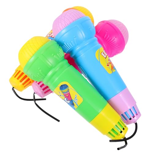Homoyoyo 4 Stück Echo Mikrofone für Leichtes Plastikspielzeug für Kreative Musik und Karaoke Erlebnisse Sicher und Handlich für Kleine Hände Design Homoyoyo 4 Stück Echo Mikrofone für Leichtes Plastikspielzeug für Kreative Musik und Karaoke Erlebnisse Sicher und Handlich für Kleine Hände Design von Homoyoyo