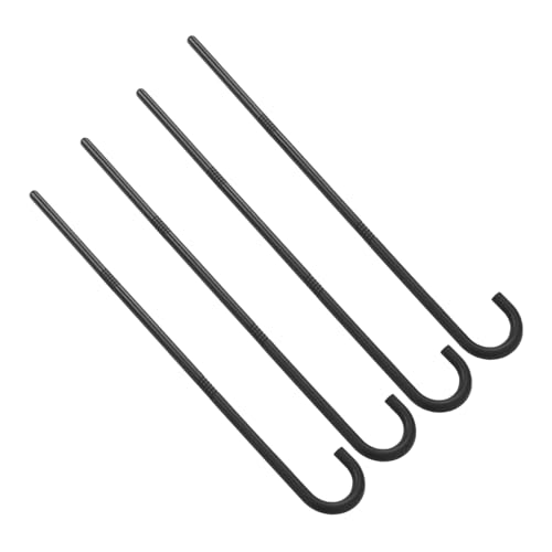 Homoyoyo 4 Stück Krücke des Zauberers Cosplay -Requisite Halloween- dekorative Anzieh-Requisite Zuckerrohr Kostüm Spazierstock Dekoration Halloween-Cosplay-Zubehör Plastik Schwarz von Homoyoyo