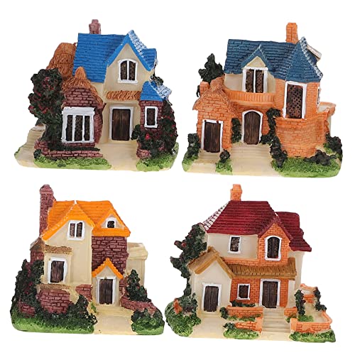 Homoyoyo 4 Stück Miniaturhaus Figuren Teiliges aus Resin Deko für Garten und Tischgestaltung Lebendige Farben Vielseitige Verwendung für Landschaften und Kreative Arrangements Homoyoyo 4 Stück Miniaturhaus Figuren Teiliges aus Resin Deko für Garten und Tischgestaltung Lebendige Farben Vielseitige Verwendung für Landschaften und Kreative Arrangements von Homoyoyo