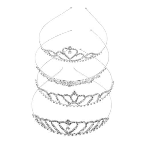 Homoyoyo 4 Stück Mit Funkelnden Strasssteinen Silberfarben für Mädchen Geburtstagsfeier Festival und Cosplay Edles Haaraccessoire für Besondere Anlässe Homoyoyo 4 Stück Mit Funkelnden Strasssteinen Silberfarben für Mädchen Geburtstagsfeier Festival und Cosplay Edles Haaraccessoire für Besondere Anlässe von Homoyoyo
