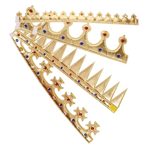 Homoyoyo 4 Stück Teiliges Glitzer Geburtstagskrone Cosplay Krone für Jungen und Mädchen Stabile Bequeme Kopfbedeckung Party Zubehör Homoyoyo 4 Stück Teiliges Glitzer Geburtstagskrone Cosplay Krone für Jungen und Mädchen Stabile Bequeme Kopfbedeckung Party Zubehör von Homoyoyo