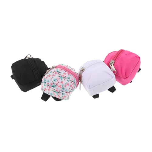 Homoyoyo 4 Stück Teiliges Mini Rucksack aus Polyester Leichte Miniatur Schulrucksäcke für Bjd Puppen Kreative DIY Taschen zum Bemalen Vielseitige Accessoires für Rollenspiele und Puppenhaus Homoyoyo 4 Stück Teiliges Mini Rucksack aus Polyester Leichte Miniatur Schulrucksäcke für Bjd Puppen Kreative DIY Taschen zum Bemalen Vielseitige Accessoires für Rollenspiele und Puppenhaus von Homoyoyo