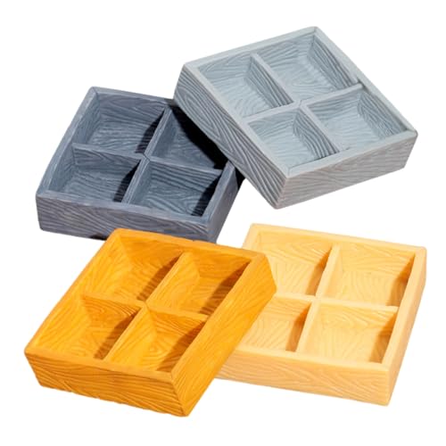 Homoyoyo 4 Stück Teiliges Miniatur Harz Aufbewahrungsbox mit Fächern für Puppenhaus Kreative Mikro Landschaft Dekoration Kompakte Aufbewahrung für Süßigkeiten und Nüsse Realistische Kleine Homoyoyo 4 Stück Teiliges Miniatur Harz Aufbewahrungsbox mit Fächern für Puppenhaus Kreative Mikro Landschaft Dekoration Kompakte Aufbewahrung für Süßigkeiten und Nüsse Realistische Kleine von Homoyoyo