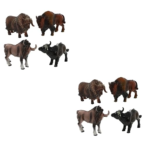 Homoyoyo 4 Stücke Stier Figuren Set – Simulierte Kunststoff Ochsen Und Kühe Als - Tischdekoration Und Pädagogische Requisiten Für - Perfekte Sammlung Und Feng Shui Homoyoyo 4 Stücke Stier Figuren Set – Simulierte Kunststoff Ochsen Und Kühe Als - Tischdekoration Und Pädagogische Requisiten Für - Perfekte Sammlung Und Feng Shui von Homoyoyo