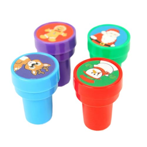 Homoyoyo 4-teiliges Stempelset Für – Weihnachten Stempel Mit Weihnachtsmann - Schneemann Und Elch – Füllung Partytaschen Homoyoyo 4-teiliges Stempelset Für – Weihnachten Stempel Mit Weihnachtsmann - Schneemann Und Elch – Füllung Partytaschen von Homoyoyo