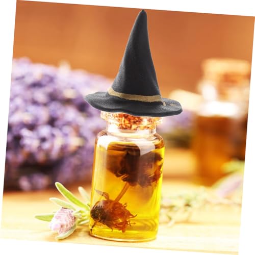 Homoyoyo 40 Stück Teiliges Mini Hexenhüte Schwarz Leichte Kunststoff Halloween Deko Langlebig und Vielseitig für DIY Basteln Puppenhaus und Partydeko für Familienfeste und Homoyoyo 40 Stück Teiliges Mini Hexenhüte Schwarz Leichte Kunststoff Halloween Deko Langlebig und Vielseitig für DIY Basteln Puppenhaus und Partydeko für Familienfeste und von Homoyoyo