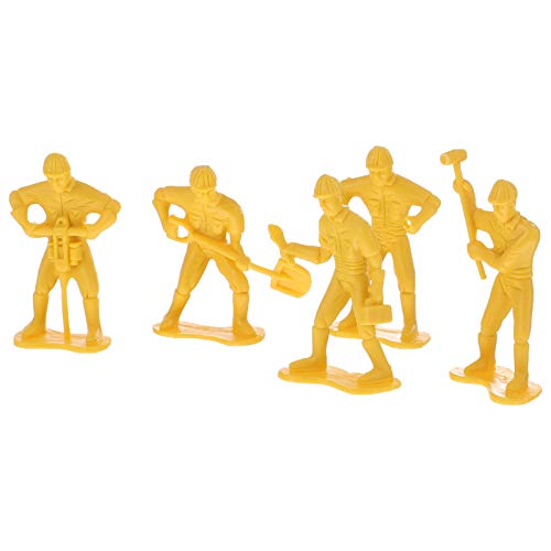Homoyoyo 45 Teiliges Ingenieur Puppenwerkzeug Miniatur Konstruktionsfiguren Für Bauarbeiter Figuren Bauarbeiter Figuren Kinderspielzeug Gelber Kunststoff Homoyoyo 45 Teiliges Ingenieur Puppenwerkzeug Miniatur Konstruktionsfiguren Für Bauarbeiter Figuren Bauarbeiter Figuren Kinderspielzeug Gelber Kunststoff von Homoyoyo
