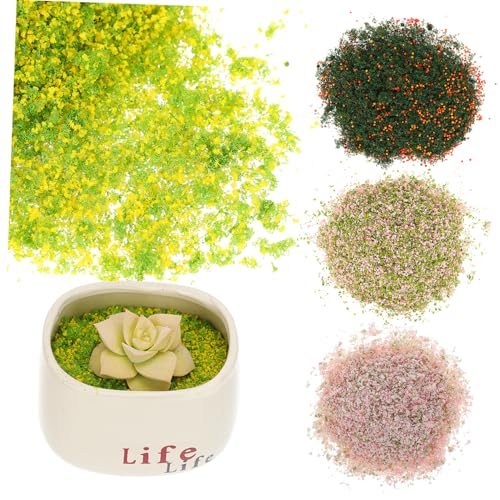 Homoyoyo 4Er-Packung Modelliermaterial für Miniaturbäume Naturgetreue Laubstreu für Modelleisenbahnen und Dioramen für Bastelprojekte Homoyoyo 4Er-Packung Modelliermaterial für Miniaturbäume Naturgetreue Laubstreu für Modelleisenbahnen und Dioramen für Bastelprojekte von Homoyoyo