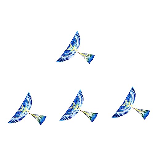 Homoyoyo 4er Set DIY Ornithopter Bausatz – Gummiband Angetriebenes Vogelspielzeug Für - Ideal Für Outdoor-Aktivitäten Und Kreative Projekte Im Freien Zufälliger Stil von Homoyoyo