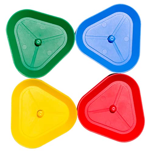 Homoyoyo 4 Stück Dreieckige Kartenhalter Für Jungen Mädchen Und Erwachsene Kompakte Größe Für Brettspielzubehör von Homoyoyo