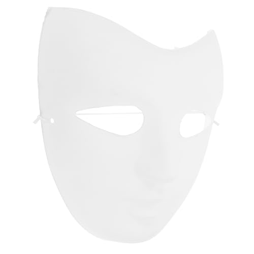 Homoyoyo 5 Stück Handbemalte weiße Embryomaske leere Maskerademaske einfache Maske Weiße Maske Bemalbare Halloween-Masken Partyzubehör Cosplay-Partymaske Masken-Cosplay Maske malen Papier Homoyoyo 5 Stück Handbemalte weiße Embryomaske leere Maskerademaske einfache Maske Weiße Maske Bemalbare Halloween-Masken Partyzubehör Cosplay-Partymaske Masken-Cosplay Maske malen Papier von Homoyoyo