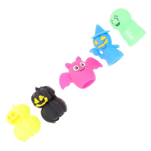 Homoyoyo 5 Stück Hexenflecken -Fingerhülle Geschichte Fingerpuppen Halloween -Fingerpuppen niedliche Tierfingerpuppen Fingerpuppen für Party Urlaub Fingerpuppen Handpuppe TPR Homoyoyo 5 Stück Hexenflecken -Fingerhülle Geschichte Fingerpuppen Halloween -Fingerpuppen niedliche Tierfingerpuppen Fingerpuppen für Party Urlaub Fingerpuppen Handpuppe TPR von Homoyoyo