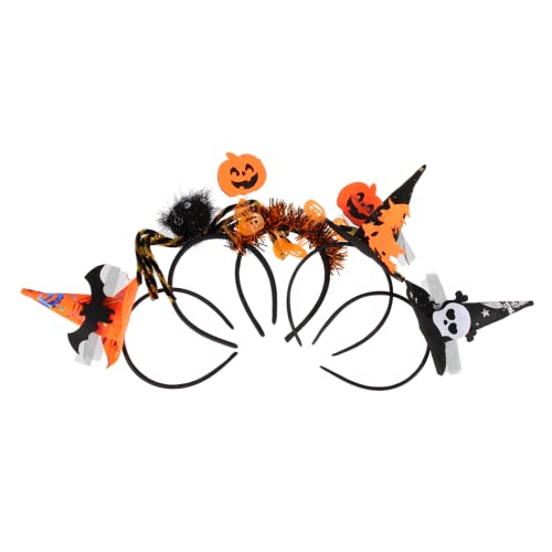 Homoyoyo 5 Stück Hexenhut Stirnband Halloween-hexen-kopfschmuck Party-stirnbänder Halloween-haarreifen Halloween-cosplay-stirnbänder Hexenhut Stirnbänder Für Halloween Tuch Homoyoyo 5 Stück Hexenhut Stirnband Halloween-hexen-kopfschmuck Party-stirnbänder Halloween-haarreifen Halloween-cosplay-stirnbänder Hexenhut Stirnbänder Für Halloween Tuch von Homoyoyo