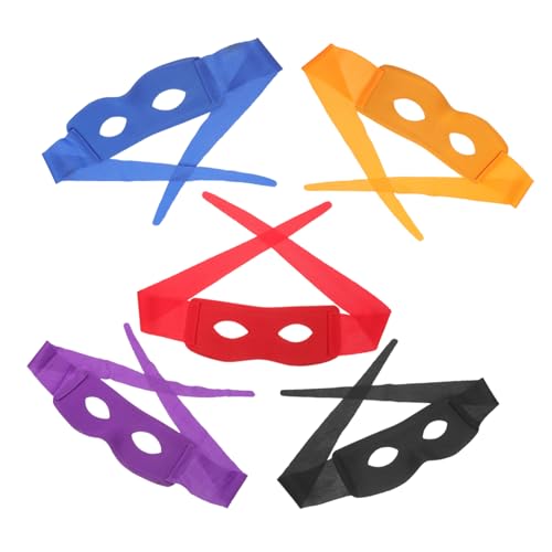 Homoyoyo 5 Stück Schwarze Ninja Masken Für Kostüme - Halbmasken Für Halloween - Karneval Und Cosplay Ideal Für Banditen Superhelden Und Coole Partys Maskerade Zubehör Homoyoyo 5 Stück Schwarze Ninja Masken Für Kostüme - Halbmasken Für Halloween - Karneval Und Cosplay Ideal Für Banditen Superhelden Und Coole Partys Maskerade Zubehör von Homoyoyo